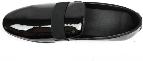 Vista 5 de Azar - Zapatos de vestir para hombre de charol negro
