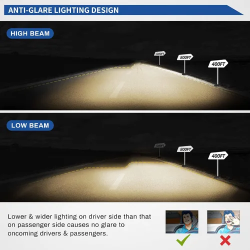 Vista 5 de oEdRo Headlight Assembly Compatible with 03 04 05 06 07 2003-2007 Accord, Headlamp with Black Housing Amber Reflector Clear Lens