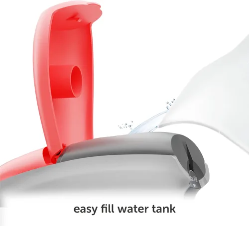 Vista 6 de Oliso M3Pro Project Steam Iron with Solemate (Coral) + MultiMat Wool Pressing Pad