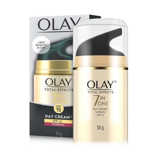 Vista 2 de Olay, Total Effects Crema de día normal 7 en 1 con SPF 15, 1.76 oz, 1.7 oz
