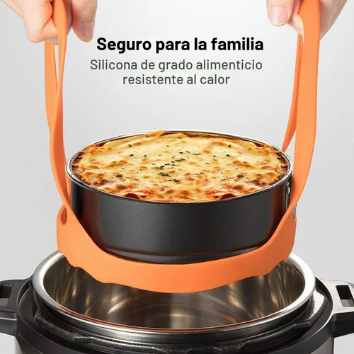 Vista 2 de SiCheer Eslinga de silicona para olla a presión para cocinas de 3 cuartos