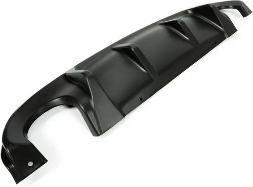 Vista 4 de HECASA Difusor trasero compatible con Infiniti Q50 2014-2017 parachoques alerón divisor plástico negro