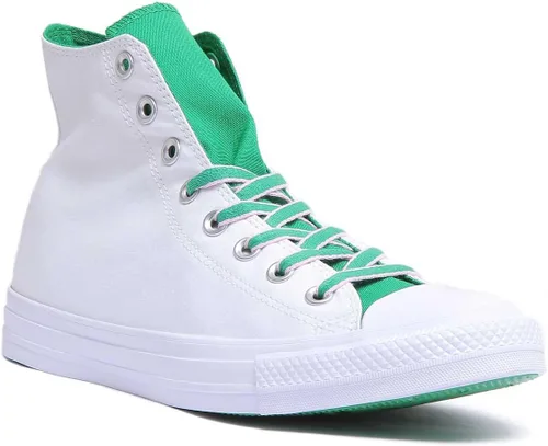 Vista 91 de Converse Chuck Taylor All Star High Top blanco/negro (White/Black/Gum)