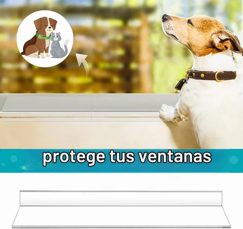 Vista 5 de Wenqik 2 protectores transparentes para alféizar de ventana de 14.75 x 2.5