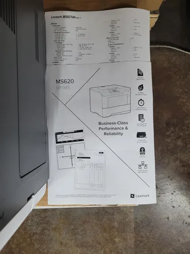 Vista 4 de Lexmark Impresora láser monocromática MS621dn