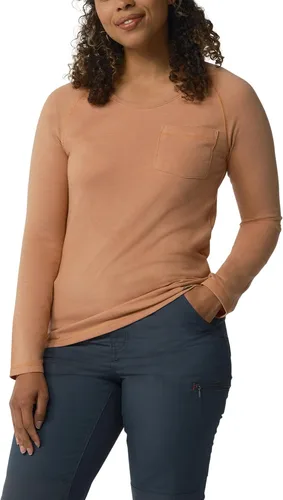 Vista 9 de Dickies Camiseta refrescante de manga larga con bolsillo para mujer Azul celeste