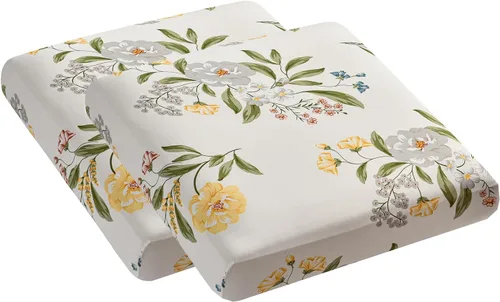 Vista 35 de CRFATOP Fundas elásticas de cojín de repuesto para sofá, fundas de asiento de sofá impresas, lavable, extraíble, protector de muebles individual