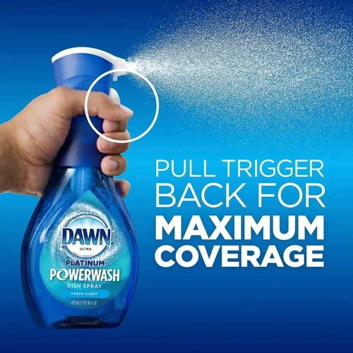 Vista 57 de Dawn Platinum Powerwash - Spray para platos, jabón para platos, aroma a manzana, 16 onzas