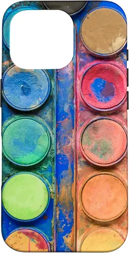 Vista 20 de Caja de paleta de pintura de acuarela - Funda de regalo divertida para artista/pintor/arte para iPhone 17