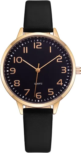 Vista 8 de IBSO Women Watches Leather Mesh Strap Round Case Analog Fashion Ladies Wrist Watches
