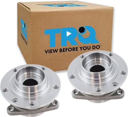 Vista 112 de Conjunto de rodamiento de rueda delantera de 2 piezas y buje TRQ Compatible con Pontiac Solstice 2006-2009 Saturn Sky 2007-2010