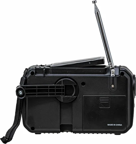 Vista 4 de Kaito Voyager ECO Radio de emergencia KA369 AM/FM NOAA Alerta meteorológica de 5 vías con manivela solar receptor de radio con linterna LED