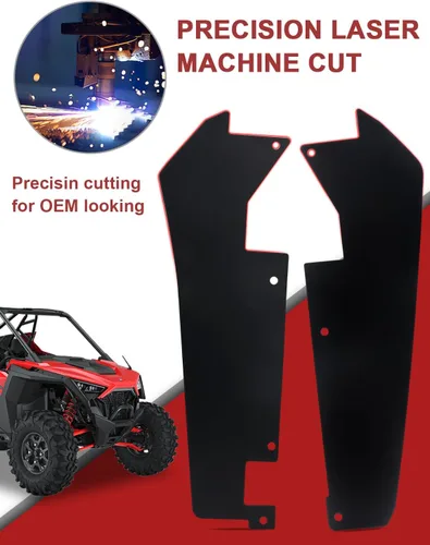 Vista 5 de Chelhead Bloqueo de pozo de rueda trasera PRO XP Guardabarros interior contra salpicaduras compatible con Polaris RZR PRO XP, PRO R 2020 2021 2022