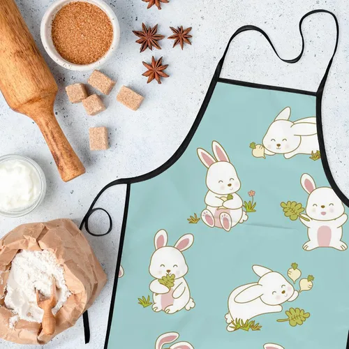 Vista 5 de Delantal infantil personalizado, delantal infantil personalizado para cocinar, hornear, jardinería, fiestas
