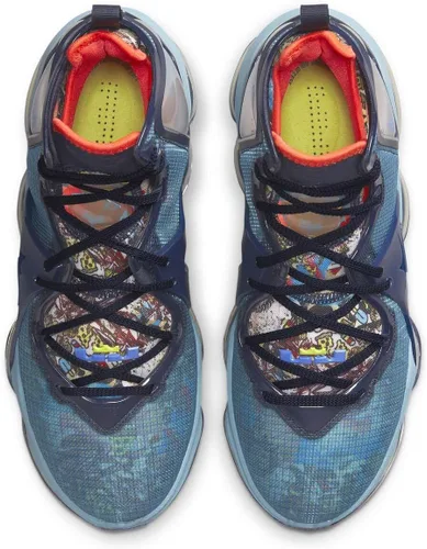 Vista 5 de Nike Tenis de baloncesto Lebron XIX de 19 pulgadas Space Jam para hombre
