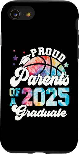 Vista 18 de iPhone 16 Parents of a 2025 Graduate Senior Graduation Basketball Case
