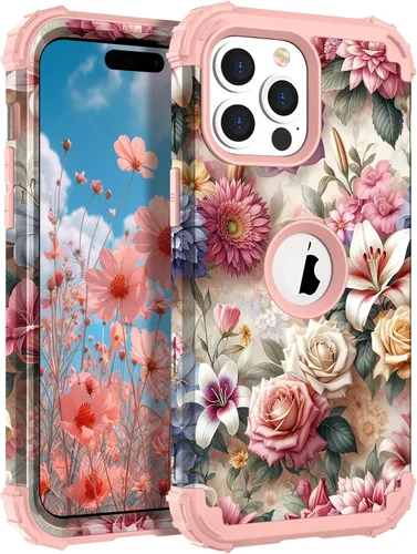 Vista 99 de Hocase Funda para iPhone SE 2022/2020, resistente a prueba de golpes, de plástico duro+goma de silicona, funda protectora híbrida para iPhone SE