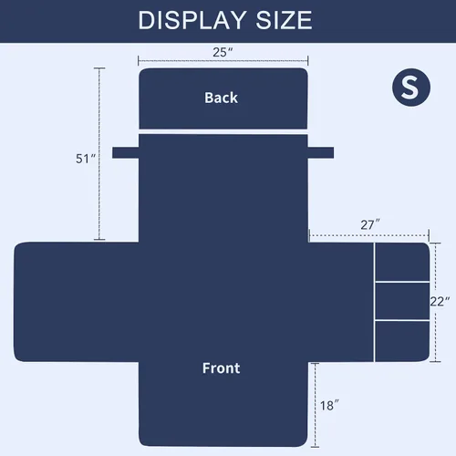 Vista 3 de Ouka - Funda reclinable para perros, de ancho de asiento de 63,5 cm, protector de sofá de tela reversible con correas elásticas, funda de sillón Gris