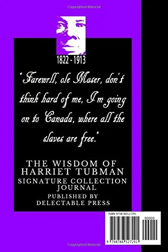 Vista 2 de The Wisdom Of Harriet Tubman - Signature Collection - Journal These beautiful contemporary design Journals bring famous figures from history, along