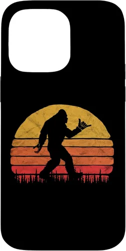 Vista 21 de Funny Shaka Aloha Bigfoot Surfer Believe Dude! Graphic Case for iPhone 17