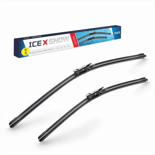 Vista 13 de Limpiaparabrisas de repuesto de 22 pulgadas + 22 pulgadas para Chevy Silverado/GMC Sierra 2014 2015 2016 2017 2018 (juego de 2) limpiaparabrisas