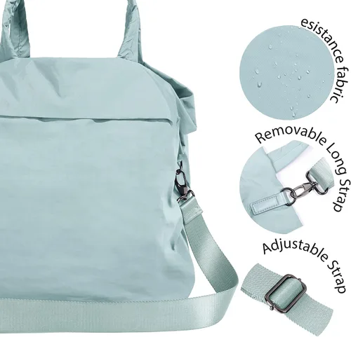 Vista 5 de ODODOS Bolsas Hobo Multi 2.0 de 19L con 2 correas para mujer, bolsos de mano, bolsos cruzados