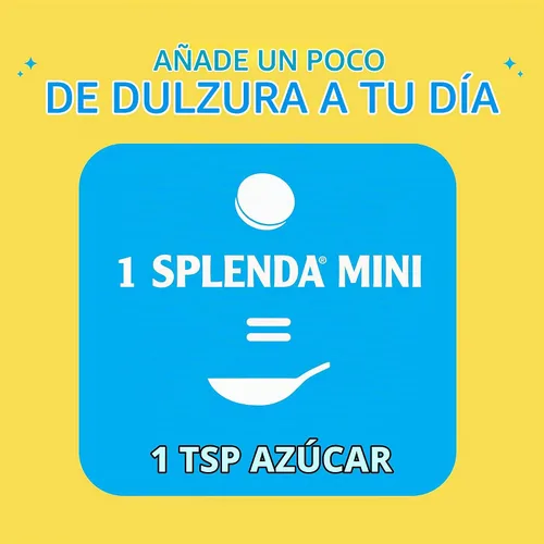 Vista 7 de SPLENDA Edulcorante sin calorías, mini tabletas solubles, 200