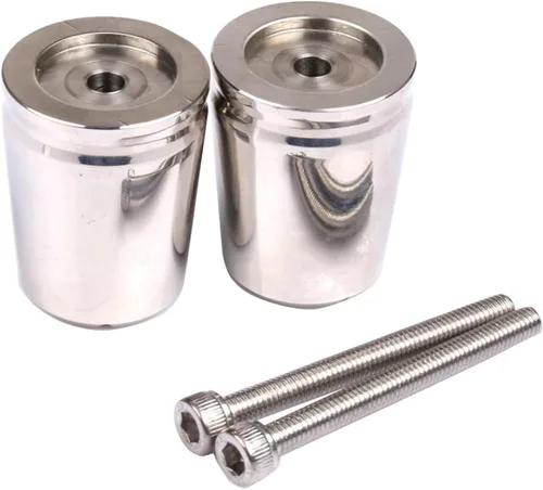 Vista 6 de Motorcycle Handlebar Grips Handle Bar Cap Ends Plug for Yamaha XMAX300 Xmax 300 X-MAX 250 125 400