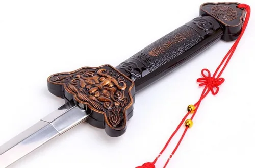 Vista 3 de Espada china de Tai Chi Kung Fu Artes Marciales Espada mágica retráctil
