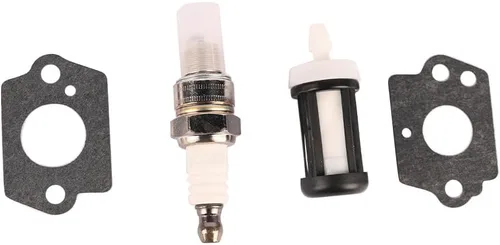 Vista 4 de Kit de carburador 4180-120-0615 compatible con Stihl FS91 FC91 FS111 FC111 KM91R KM111R HT102 FC96 desbrozadora