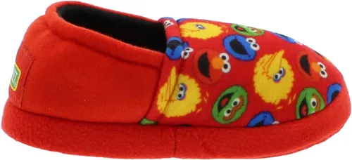 Vista 3 de Pantuflas Aline para niños y niñas de Sésamo Street Elmo Cookie Monster niñoniño