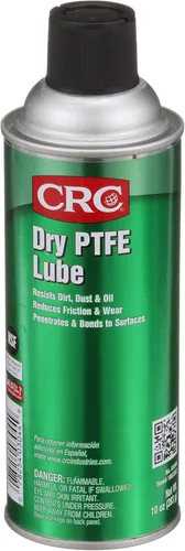 Vista 3 de CRC 03044 – Aerosol de lubricante PTFE en seco (Peso neto: 10 onzas) aerosol de 16 onzas