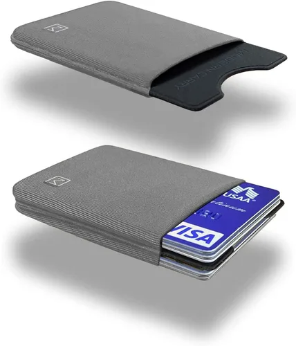 Vista 14 de Modern Carry Cartera delgada para tarjetas de crédito ultrafina