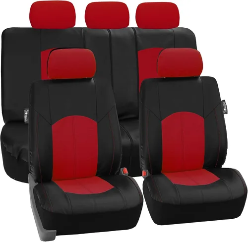 Vista 10 de Set completo fundas para asiento de coche FH Group, Negro