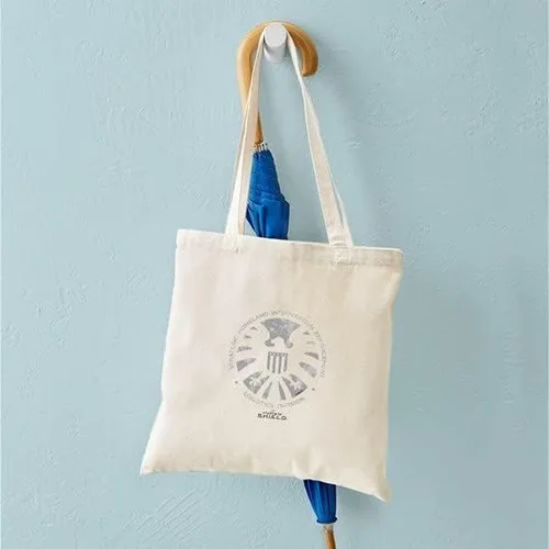Vista 5 de CafePress Marvel Agents Of SHIELD - Bolsa de lona natural