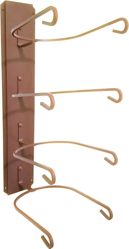 Vista 3 de American Made - Perchero para sombreros de vaquero de 4 niveles, soporte para sombreros de cuatro niveles, acero con recubrimiento en polvo