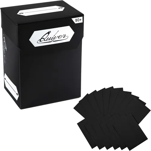 Vista 12 de Deck Blocks 100+, juego de 5 cajas MTG con divisores Set of 5 deck boxes in white, black, blue, red and green, each with 100+ cards and 2