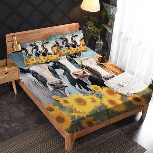 Vista 61 de Anchor Sheets - Juego de sábanas tamaño Queen, sábanas náuticas, de microfibra suave y bolsillo profundo, sábanas y fundas de almohada estampadas