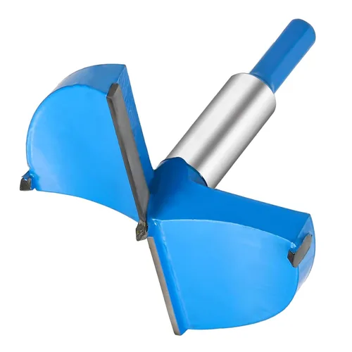 Vista 9 de Forstner Broca de taladro de 1.65 pulgadas / 1.654 in para carpintería, brocas de perforación de madera de carburo con mango hexagonal de 2/5