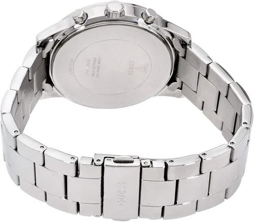 Vista 4 de Guess Womens multi-dial solar watch with stainless steel strap