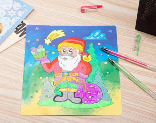 Vista 4 de Reaeon juego de plumas de gel para colorear