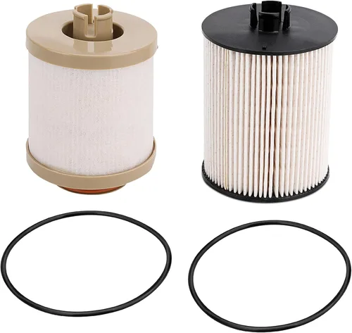 Vista 10 de Filtro de combustible – Diesel Kit de filtro de combustible Compatible con Ford Super Duty F-250 F-350 F-450 F-550 6.7L Diesel 2011-2016