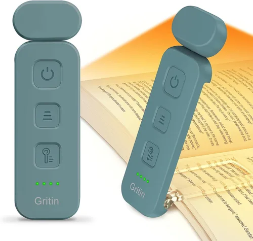 Vista 14 de Luz de lectura Gritin, luz recargable para leer en la cama