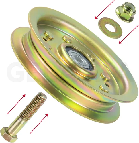 Vista 7 de GELASKA 753-08171 El kit de polea tensora reemplaza a Cub Cadet 756-04129, 756-04129b Polea tensora 4.25, 756 04129b, 753 08171, 753-08068