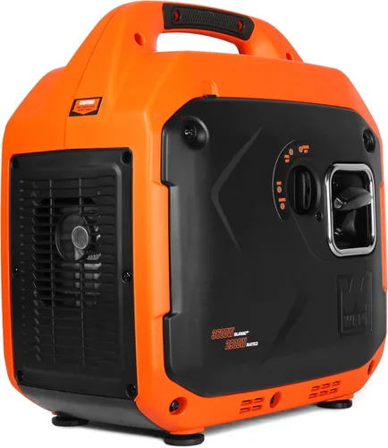 Vista 6 de WEN Generador inversor portátil de 3600 vatios, listo para RV, silencioso y ligero con apagado de combustible (56360i)