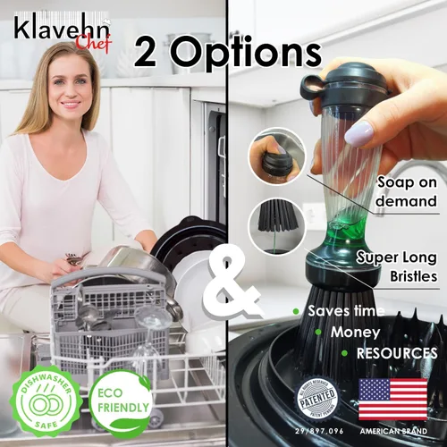 Vista 9 de American Brand - Trituradora de pollo de 3 capas con placa desmontable + cepillo especial, doble antideslizante, sin BPA, resistente al calor, apta