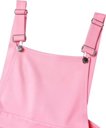 Vista 5 de YOINS Vestidos tipo pinafore para mujer, con tirantes ajustables, plisados, minifalda con tirantes