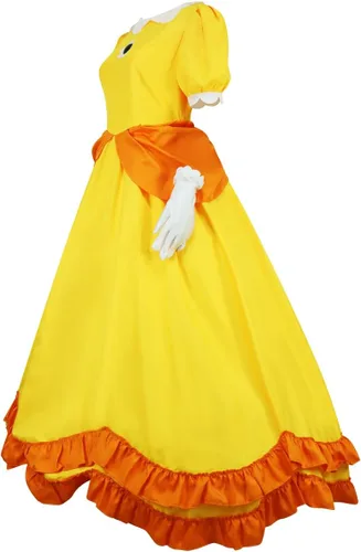 Vista 2 de Vestidos de princesa para mujeres, adultos, disfraz de princesa con accesorios para Halloween
