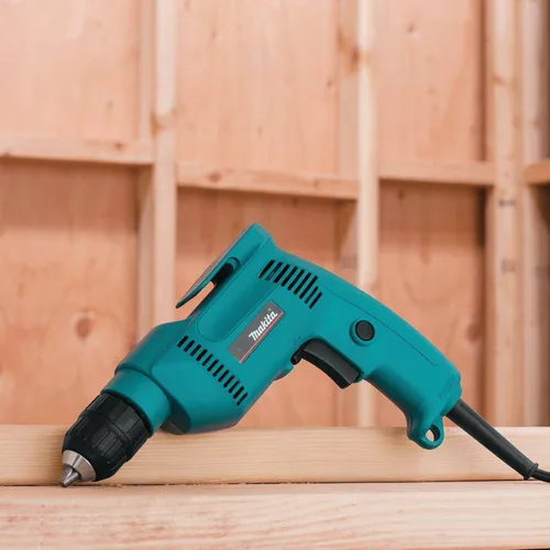 Vista 5 de Makita 6408K - Taladro de 4,9 amperios, 38 pulgadas, color verde azulado