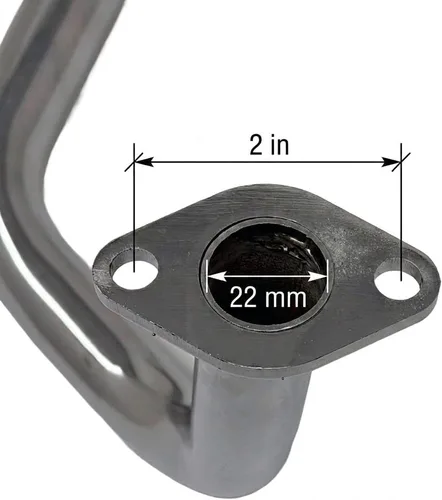 Vista 8 de Silenciador MMG para sistema de escape, GY6 de 50 cc, ruedas de 10 pulgadas, acabado de fibra de carbono